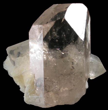 Topaz with Quartz and Albite from Ishkhapal, above Sassi, Gilgit-Skardu Road, Baltistan, Gilgit-Baltistan, Pakistan