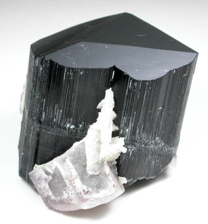 Schorl Tourmaline with Fluorapatite from Watala, Kunar Province, Afghanistan