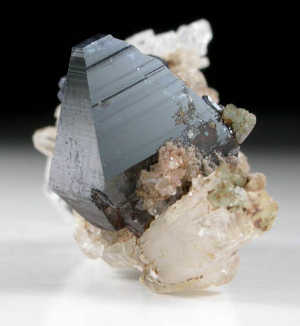 Anatase on Quartz from Raskoh Mountain, Kharan, Baluchistan, Pakistan