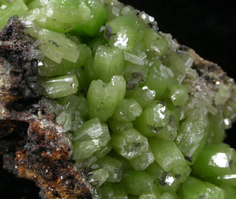 Pyromorphite from Daoping Mine, Yangshuo, Guangxi, China