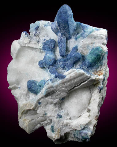 Afghanite from Lajuar Madan, Sar-e-Sang District, Kokscha Valley, Badakshan, Afghanistan (Type Locality for Afghanite)