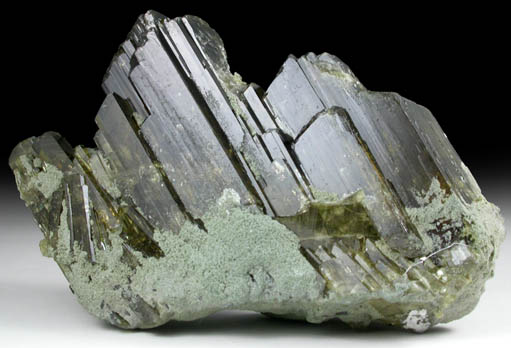 Epidote from Tormiq area, northwest of Skardu, Haramosh Mountains, Baltistan, Gilgit-Baltistan, Pakistan