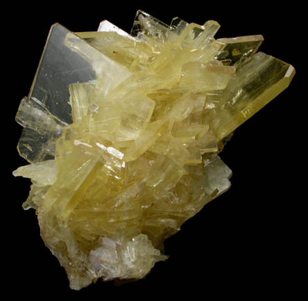 Barite from Cerro Warihuyn, Huanuco Department, Peru