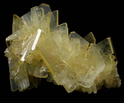 Barite from Cerro Warihuyn, Huanuco Department, Peru