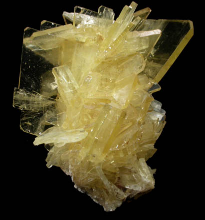 Barite from Cerro Warihuyn, Huanuco Department, Peru