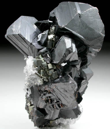 Sphalerite, Pyrite, Quartz from St. Just, Cornwall, England