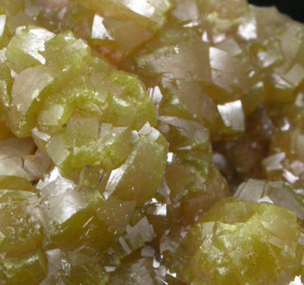 Pyromorphite from Bunker Hill Mine, 9th Level, Jersey Vein, Coeur d'Alene District, Shoshone County, Idaho