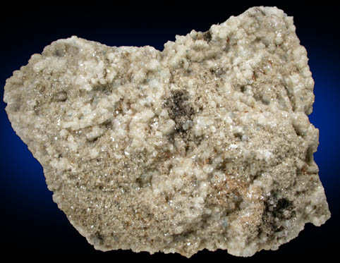 Fluorapatite var. Carbonate-fluorapatite on Albite from Branchville Quarry, Redding, Fairfield County, Connecticut