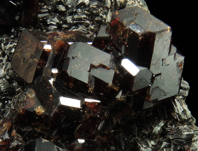 Andradite Garnet with Clinochlore from Mohmand Agency, Federally Administered Tribal Areas, Pakistan