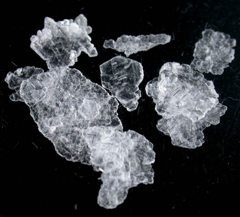 Sassolite from Sasso Pisano, Castelnuovo Val di Cecina, Tuscany, Italy (Type Locality for Sassolite)