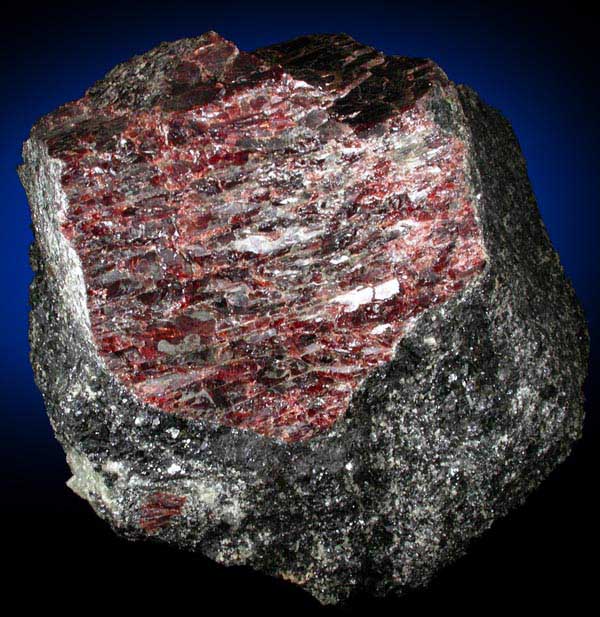 Almandine Garnet from Barton Mine, Gore Mountain, North River, Warren County, New York