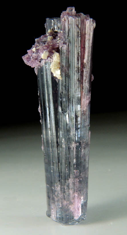 Elbaite Tourmaline with Lepidolite from Governador Valadares, Minas Gerais, Brazil