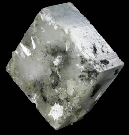 Apophyllite with Babingtonite inclusions and Pectolite from Sowerbutt Quarry, Prospect Park, Passaic County, New Jersey