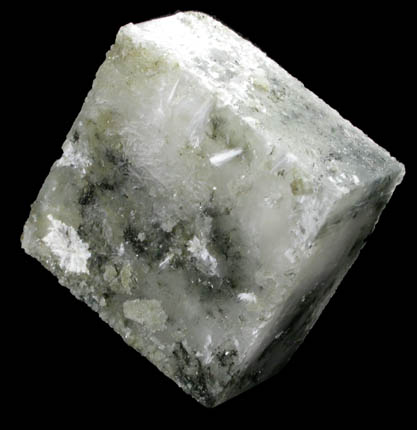 Apophyllite with Babingtonite inclusions and Pectolite from Sowerbutt Quarry, Prospect Park, Passaic County, New Jersey