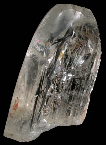 Topaz (gem-grade crystal) from Tres Barras Mine, Teofilo Otoni, Minas Gerais, Brazil