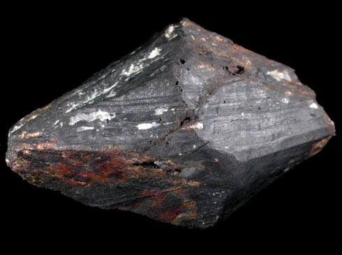 Ferberite pseudomorph after Scheelite (a.k.a. Reinite) from Mbarara District, Uganda