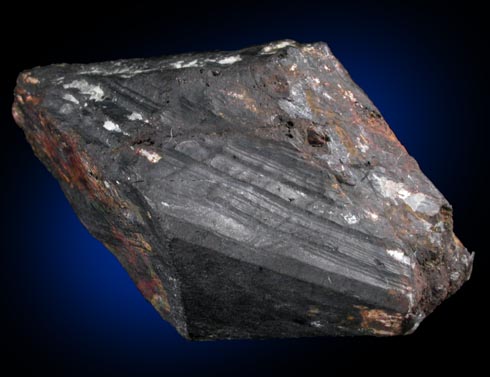 Ferberite pseudomorph after Scheelite (a.k.a. Reinite) from Mbarara District, Uganda