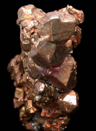 Copper (crystallized) from Cornelia Mine, Ajo, Pima County, Arizona