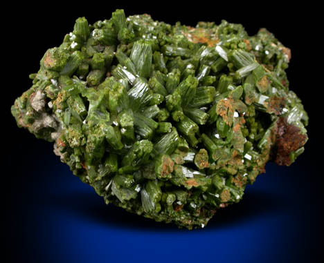 Pyromorphite from Wheatley Mine, Phoenixville, Chester County, Pennsylvania