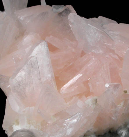 Heulandite-Ca on Mordenite from Rat's Nest Claim, near Challis, Custer County, Idaho