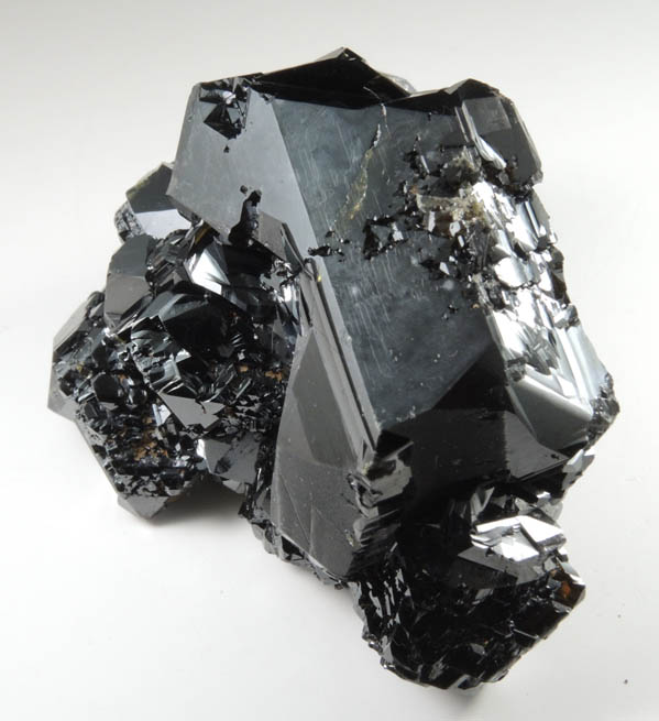 Sphalerite (Spinel-law twinned) with Galena from Deveti Septemvri Mine, Madan District, Rhodope Mountains, Bulgaria