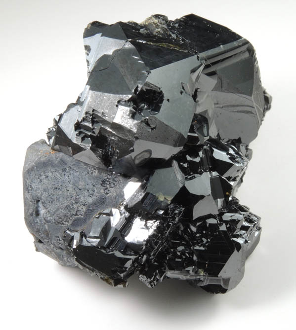 Sphalerite (Spinel-law twinned) with Galena from Deveti Septemvri Mine, Madan District, Rhodope Mountains, Bulgaria