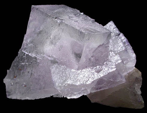 Fluorite with Sphalerite inclusions plus Calcite from Gordonsville Mine, Carthage, Smith County, Tennessee