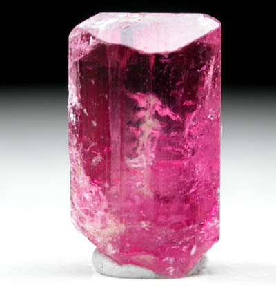 Elbaite var. Rubellite Tourmaline from Cruzeiro Mine, So Jose da Safira, Minas Gerais, Brazil