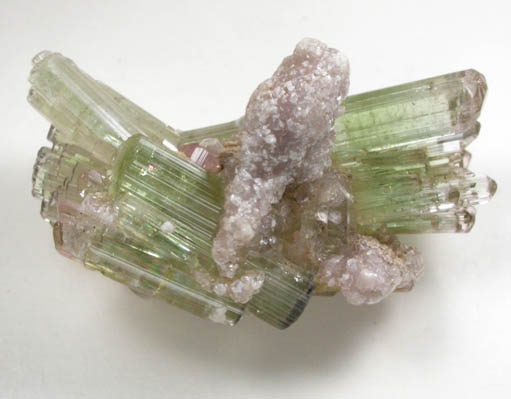 Elbaite Tourmaline with Lepidolite from Nuristan Province, Afghanistan