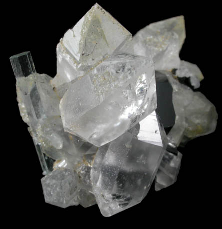 Quartz, Fluorapatite, Beryl, Schorl Tourmaline from Haramosh Mountains, near Skardu, Gilgit-Baltistan, Pakistan