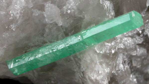 Beryl var. Emerald from Mount Dayakou tungsten mine, 6 km northeast of Mengdong village, Malipo County, Yunnan Province, China