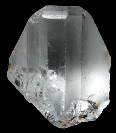 Topaz (flawless gem-grade crystal) from Virgem da Lapa, Minas Gerais, Brazil