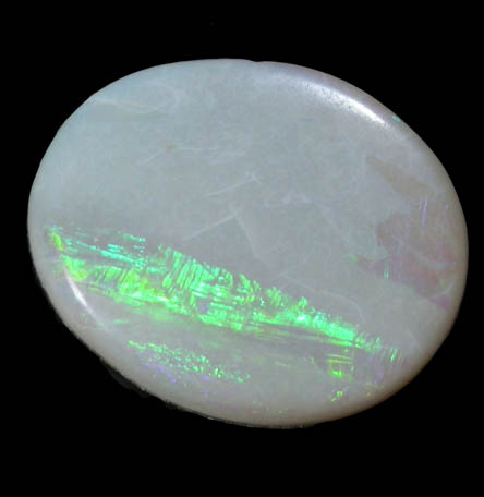 Opal (Fire Opal doublet) from Coober Pedy, South Australia, Australia