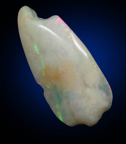 Opal (Fire Opal) from Coober Pedy, South Australia, Australia