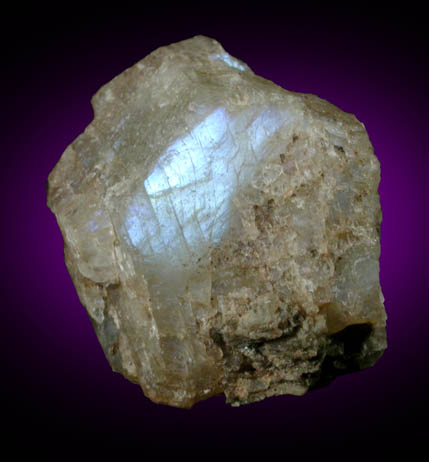 Albite var. Peristerite from Ellis Farm, Macomb, St. Lawrence County, New York