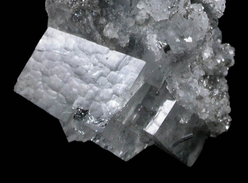 Chalcopyrite with Fluorite from Yaogangxian Mine, Nanling Mountains, Hunan Province, China
