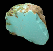 Turquoise from Apache Canyon Mines, Turquoise Mountains, San Bernardino County, California