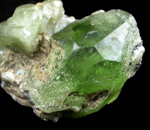 Forsterite var. Peridot from Pyin Guang, Mogok, Myanmar (Burma)