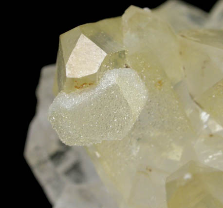 Quartz with Quartz pseudomorphs after Pyrite from Montgomery County, Arkansas