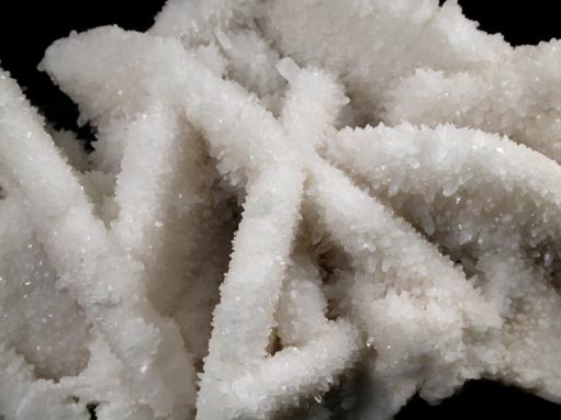 Quartz pseudomorphs after Barite from Stony Pass, San Juan County, Colorado