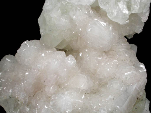 Apophyllite on Datolite from Roncari Quarry, East Granby, Hartford County, Connecticut