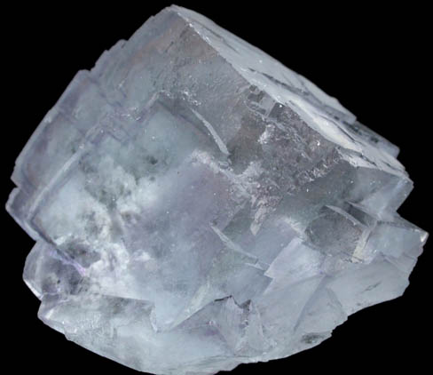 Fluorite with internal phantom from Yaogangxian Mine, Nanling Mountains, Hunan Province, China