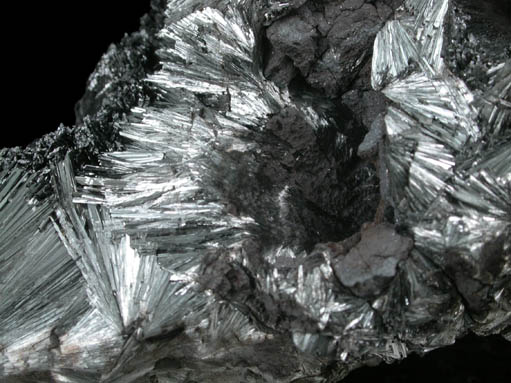 Pyrolusite from (Taylor Mine), Alberta, Baraga County, Michigan