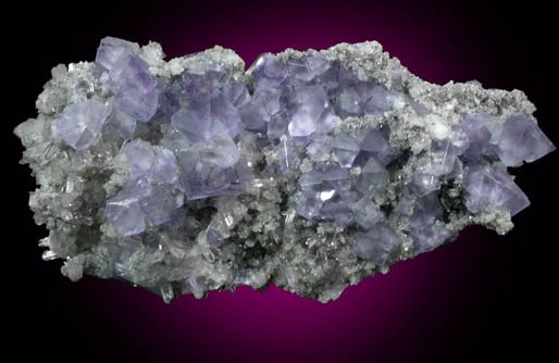 Fluorite and Quartz from Mina San Martin, Sombrerete, Zacatecas, Mexico