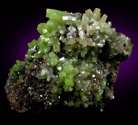 Pyromorphite from Daoping Mine, Yangshuo, Guangxi, China