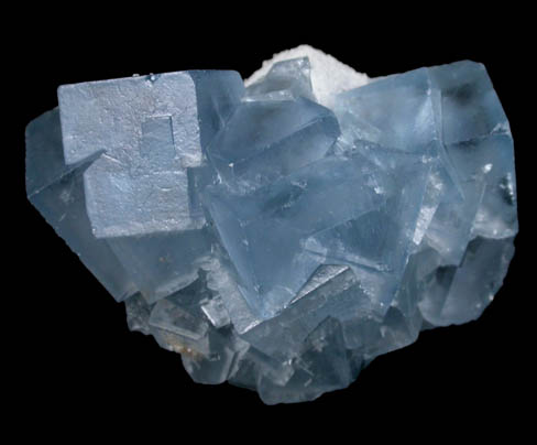 Fluorite on Quartz from Blanchard Mine, Hansonburg District, 8.5 km south of Bingham, Socorro County, New Mexico