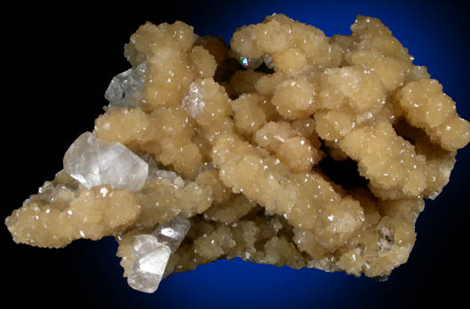 Stellerite with Calcite from Sokolovskiy-Sarbaiskiy Mine, Rudnyy, Kustanay Oblast, Kazakhstan