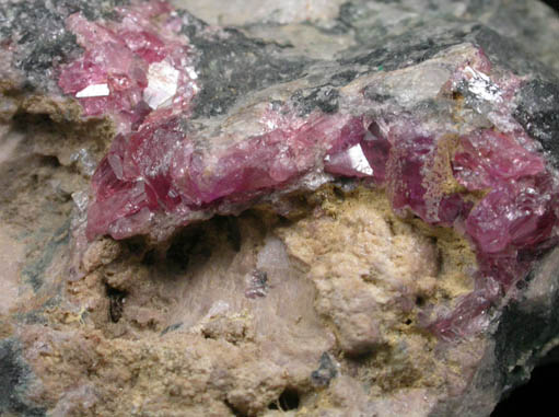 Eudialyte from Magnet Cove, Hot Spring County, Arkansas
