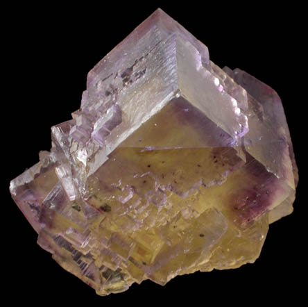 Fluorite with Chalcopyrite inclusions from Cave-in-Rock District, Hardin County, Illinois