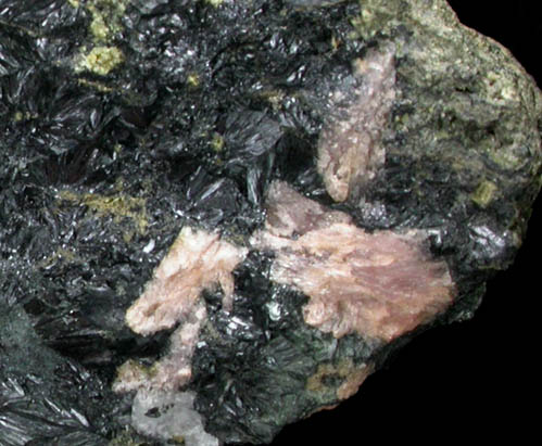 Hureaulite and Rockbridgeite from Hagendorf, Oberpflzer Wald, Upper Palatinate, Bavaria, Germany